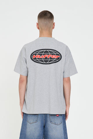 BLOCK TEE 220/MONDE GREY MARLE