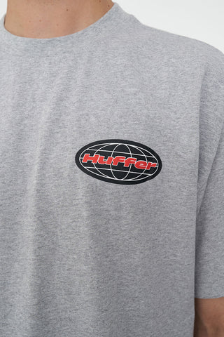 BLOCK TEE 220/MONDE GREY MARLE