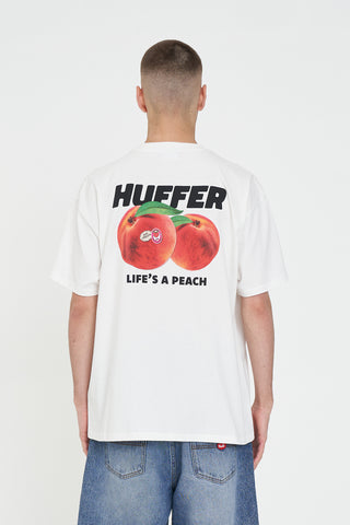 BLOCK TEE 220/FRESH CHALK