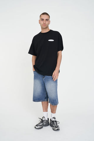 BLOCK TEE 220/CLIPSE BLACK