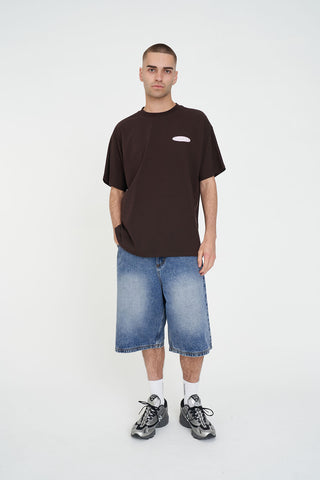 BLOCK TEE 220/CLIPSE COCOA