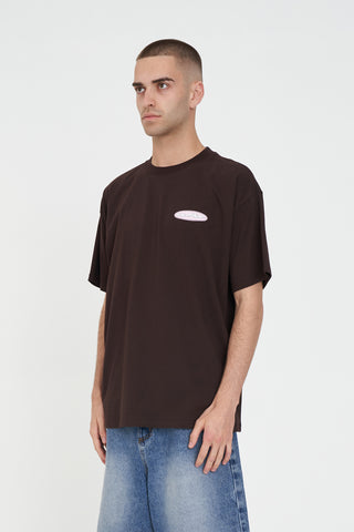 BLOCK TEE 220/CLIPSE COCOA
