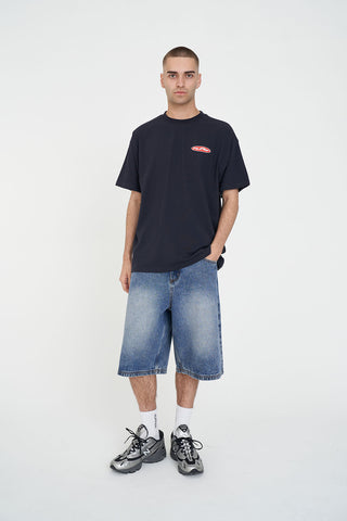 BLOCK TEE 220/CLIPSE NAVY