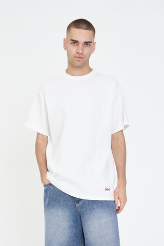 WAFFLE TEE CHALK