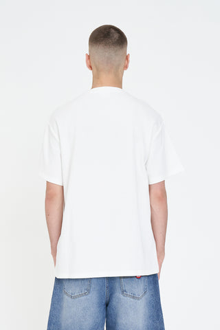 WAFFLE TEE CHALK