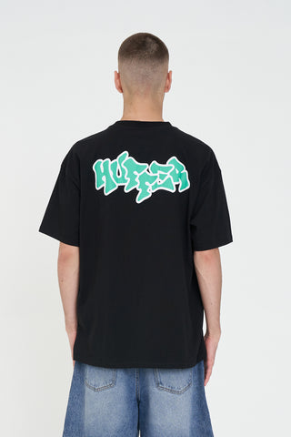 BLOCK TEE 220/JUMBLE BLACK