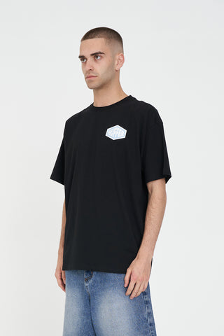 BLOCK TEE 220/MECH BLACK