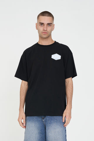 BLOCK TEE 220/MECH BLACK
