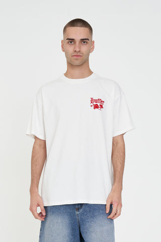 BLOCK TEE 220/STENCIL CHALK