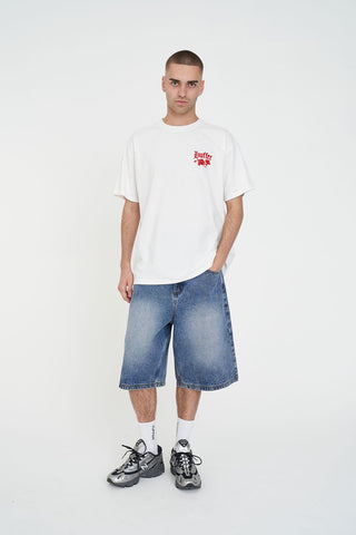 BLOCK TEE 220/STENCIL CHALK
