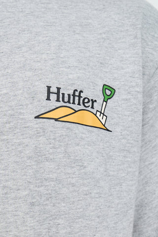 SUP TEE 190/IN HOT WATER GREY MARLE
