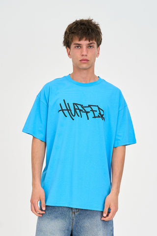 BLOCK TEE 220/WAVES WAVE BLUE