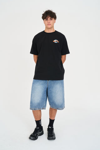 BLOCK TEE 220/CONTINENT BLACK