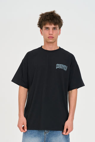 BLOCK TEE 220/GRAFFITEE BASALT
