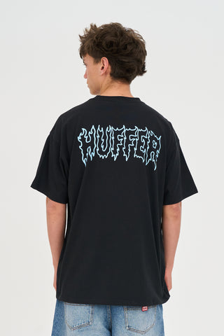 BLOCK TEE 220/GRAFFITEE BASALT