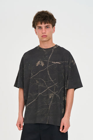 NIGHT CAMO BOX TEE 220 BLACK