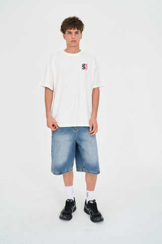 BLOCK TEE 220/SOUNDS WHITE
