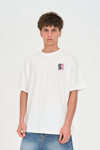 BLOCK TEE 220/SOUNDS WHITE