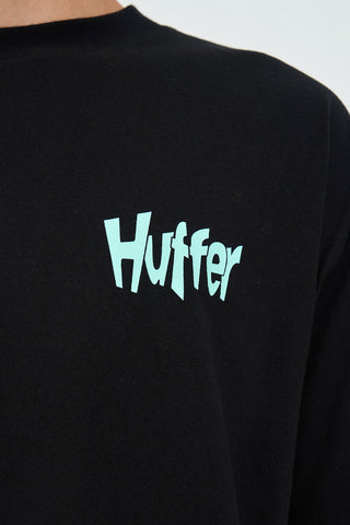 BLOCK TEE 220/MUDDLE BLACK