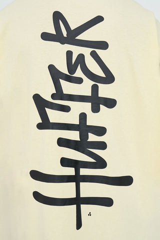 BLOCK TEE 220/SCRAWL LEMONADE