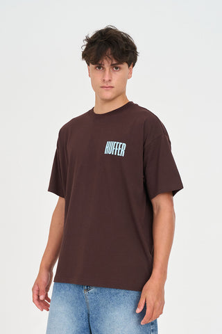 BLOCK TEE/BLOCKHOUSE COCOA
