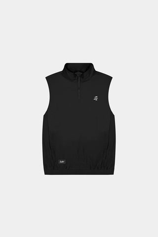 TECH 1/4 ZIP VEST BLACK