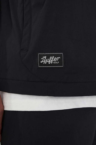 TECH 1/4 ZIP VEST BLACK