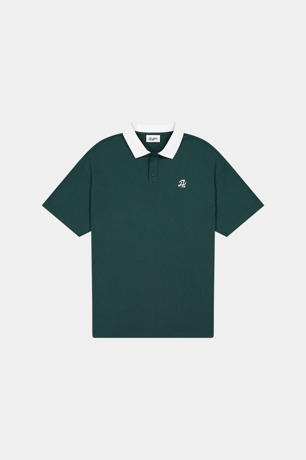MENS PIQUE SS POLO GOLF GREEN – Huffer