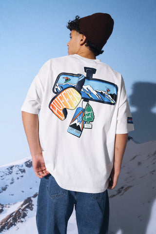 BOX TEE 220/NO BAD TURNS CHALK