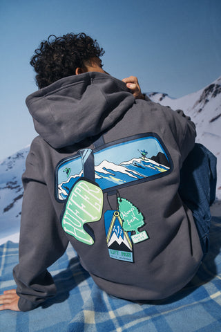 BOX HOOD 350/OTW FLINT GREY