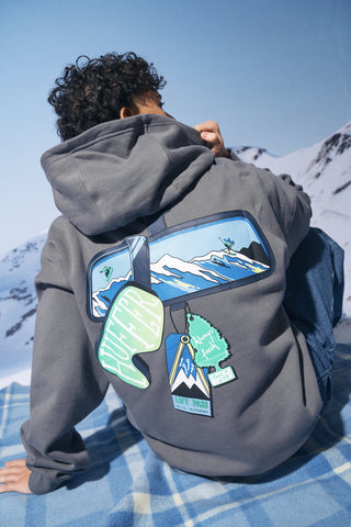 BOX HOOD 350/OTW FLINT GREY