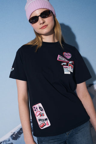 CLASSIC TEE 170/SKI THEN SIP NAVY