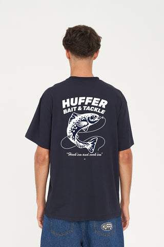 SUP TEE 190/HOOK EM NAVY