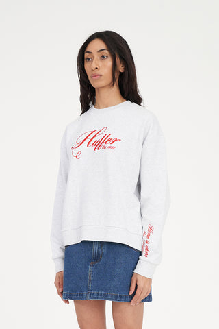 SLOUCH CREW/HOME RUN SILVERMARLE