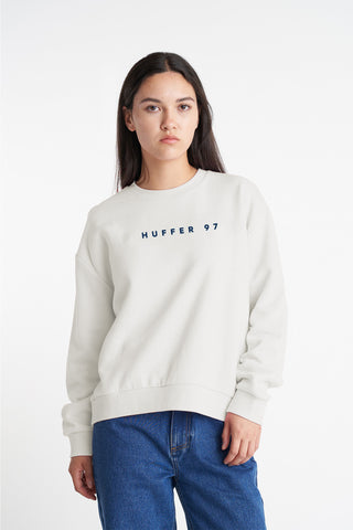 WMNS SLOUCH CREW/TRACKS CHALK