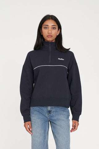 WMNS HFR BASIC ¼ ZIP NAVY