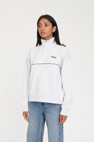 WMNS HFR BASIC ¼ ZIP SILVER M