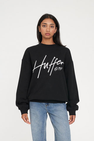 WMNS RELAX CREW/BIOPIC BLACK