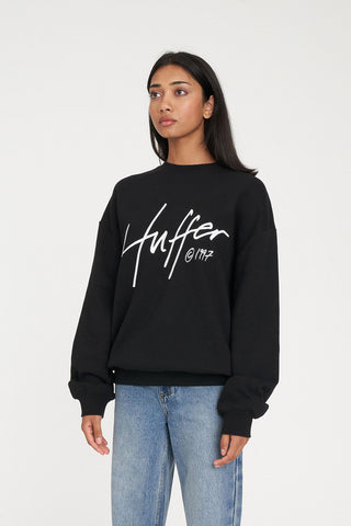 WMNS RELAX CREW/BIOPIC BLACK