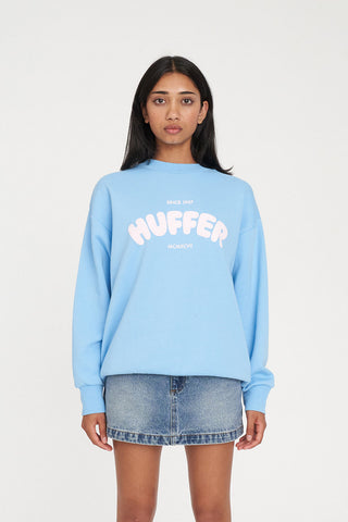 WMNS WEEKEND CREW/BLITHE CHILL BLUE