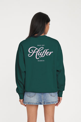 WMNS WEEKEND CREW/ADORE EMERALD