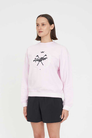 WOMENS CLUB RELAX CREW/LEGACY PETAL