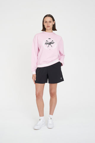WOMENS CLUB RELAX CREW/LEGACY PETAL
