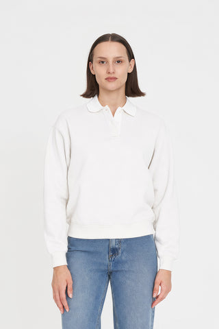 RUGBY FLEECE JERSEY/3BALL CHALK