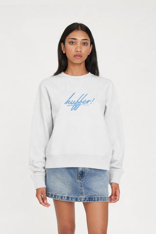 WMNS SLOUCH CREW/JOT SILVERMARLE