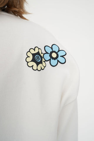 SLOUCH CREW 350/GHOSTED CHALK