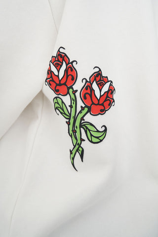SLOUCH CREW 350/GHOSTED CHALK