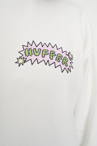 SLOUCH CREW 350/GHOSTED CHALK