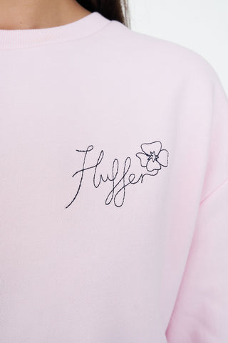 SLOUCH CREW 350/FLORETTE PRETTY PINK