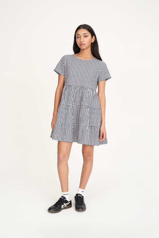 CATALINA MILLY DRESS NAVY/CHALK